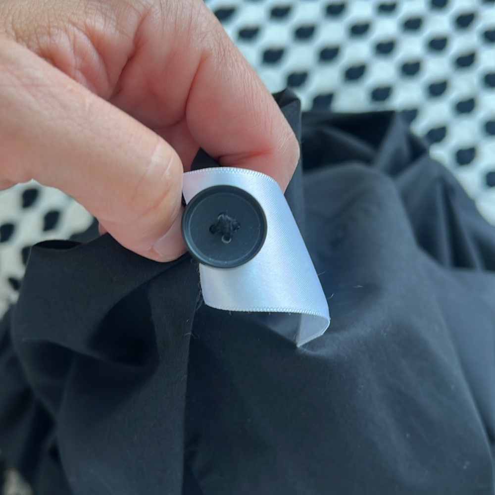 Everlane Easy Button-front Poplin Skirt - Picture 4 of 7